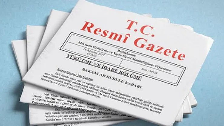 19 Mart 2019 Resmi Gazete Yayımlandı- Resmi Gazete'de Neler Var?