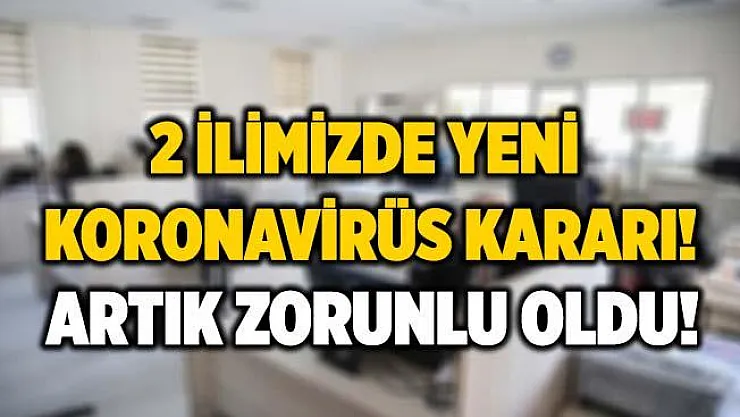 2 ilimizde daha HES kodu zorunlu oldu!