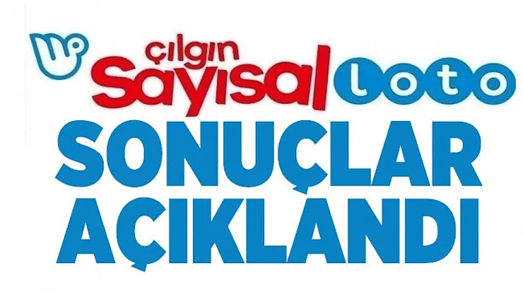 2 Ocak Çılgın Sayısal Loto sonuçları açıklandı