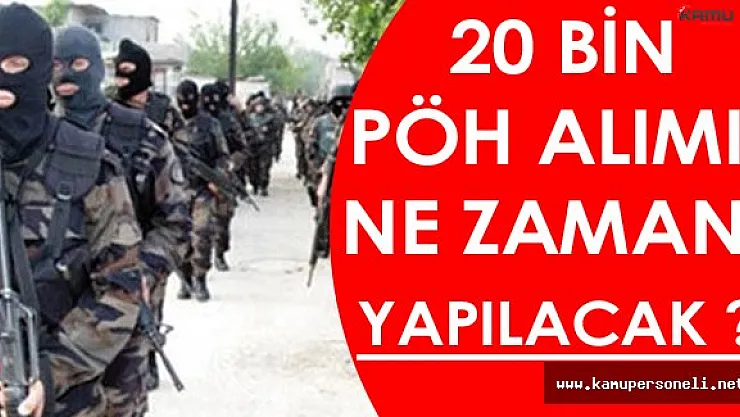 20 Bin Polis Özel Harekat ( PÖH ) Alımı Ne Zaman Yapılacak ? ( İşte Detaylar )