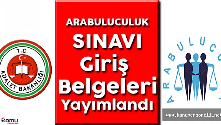 2016 Arabuluculuk Yazılı Sınav Giriş Belgeleri Yayımlandı