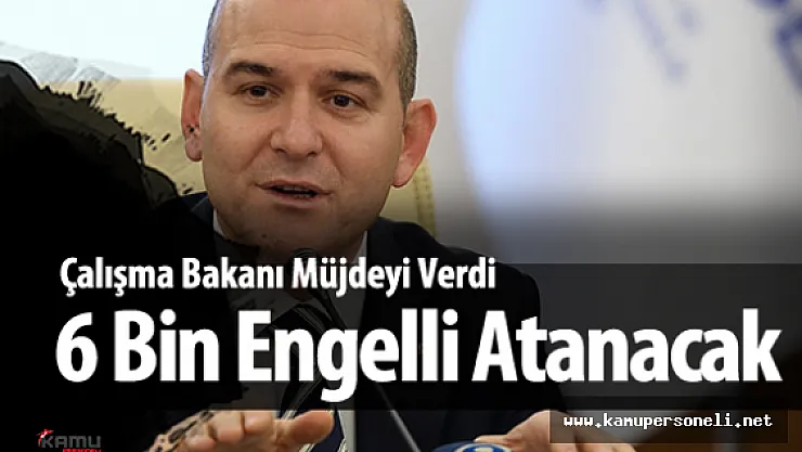 2016 EKPSS ile 6 Bin Engelli Personel Alımı Yapılacak