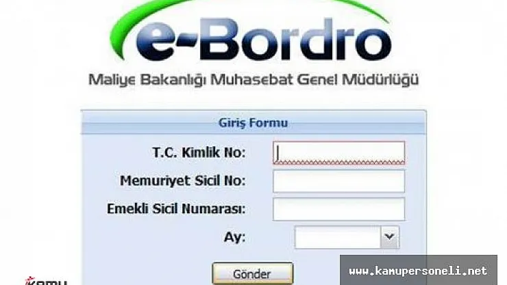 2016 Maliye Bakanlığı Maaş ve Muhasebet Sorgulama Nasıl Yapılır? E-Bordro Sorgulama Nasıl Yapılır? Kesintiler Nasıl Öğrenilir?