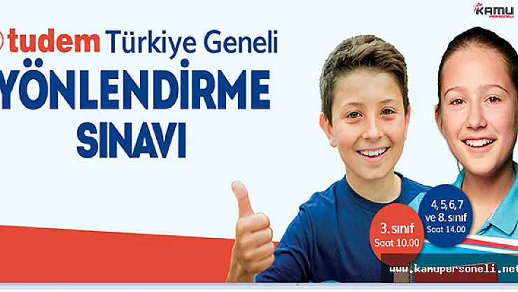 2017 TUDEM Yönlendirme Sınavı Başvuru ve Sınav Tarihi Ne Zaman?