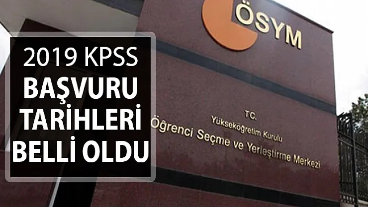 2019 KPSS Başvuru Tarihleri Belli Oldu ! İşte Sınavın Yapılacağı Tarih