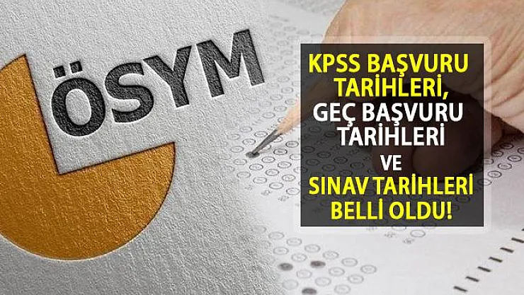 2019 KPSS Başvuruları Başladı mı? KPSS Başvuruları Ne Zaman Başlıyor? KPSS İçin Tarih Verildi mi?