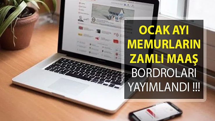 2019 Ocak Ayı Memurların Zamlı Maaş Bordroları Yayımlandı! E-Bordro Sorgulama Ekranı