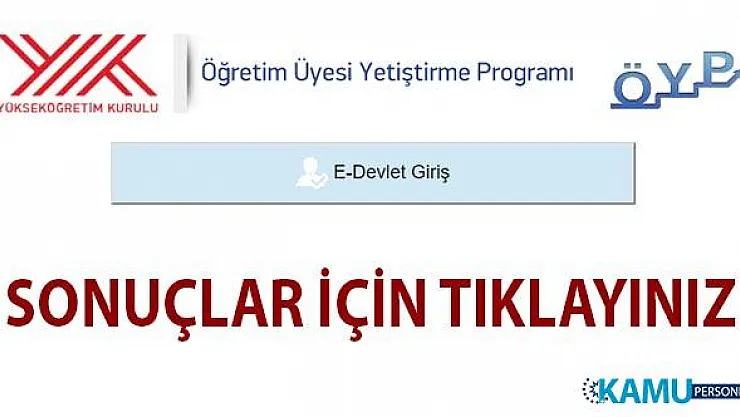 2019 ÖYP Güz Dönemi lisansüstü eğitim kontenjanlarına tercih işlemleri sonuçlandı