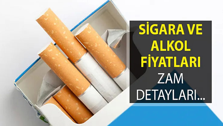 2019 Yılı Güncel Sigara ve Alkol Fiyatları! Güncel Alkol ve Sigara Zammı Ne Kadar?