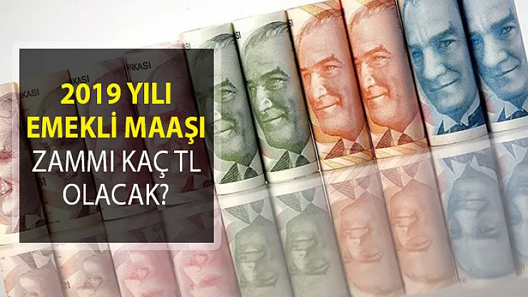 2019 Yılında Emekli Maaşı Zammı Kaç TL Olacak?