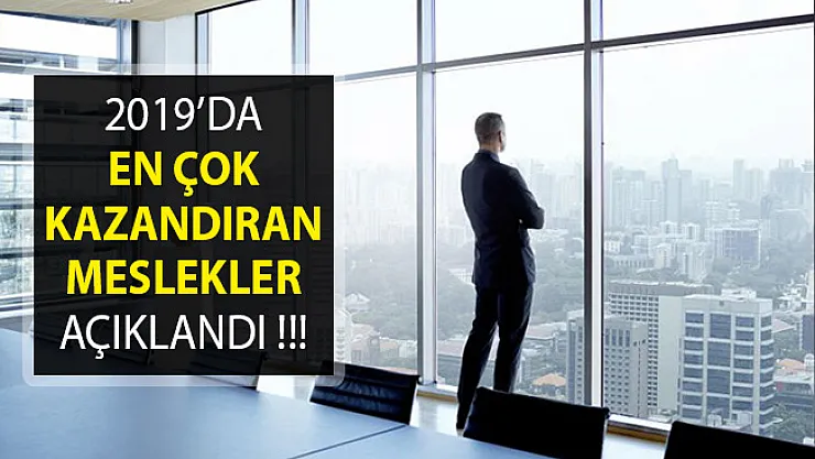 2019'un En Çok Kazandıran Meslekleri! 2019 Yılında En Çok Hangi Meslekler Kazandırıyor?