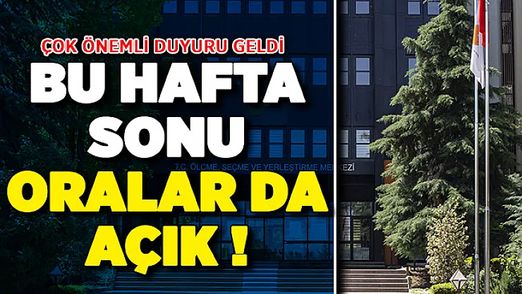 2020 YDS İçin ÖSYM'den Kritik Duyuru