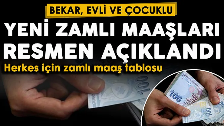 2022 asgari ücret için yeni gelişme! Bekar, evli ve çocuklu için yeni zamlı asgari ücret açıklandı: İşte tüm vatandaşların zamlı maaş tablosu
