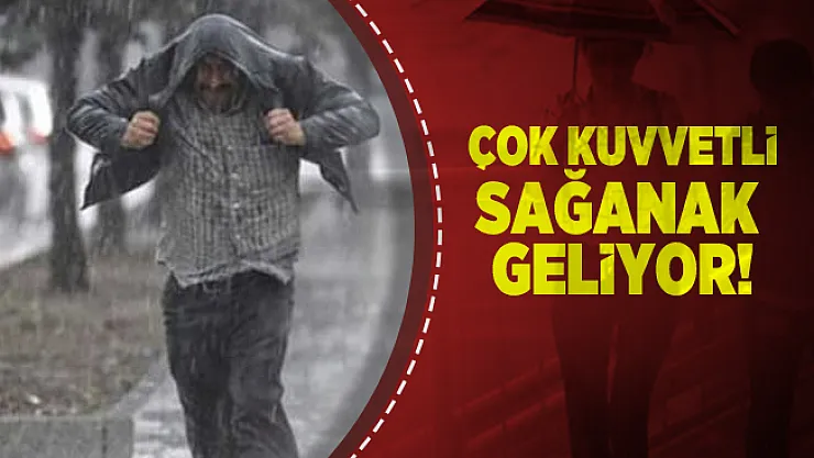 21 Ekim hava durumu Meteoroloji tarafından açıklandı! Çok kuvvetli sağanak geliyor!
