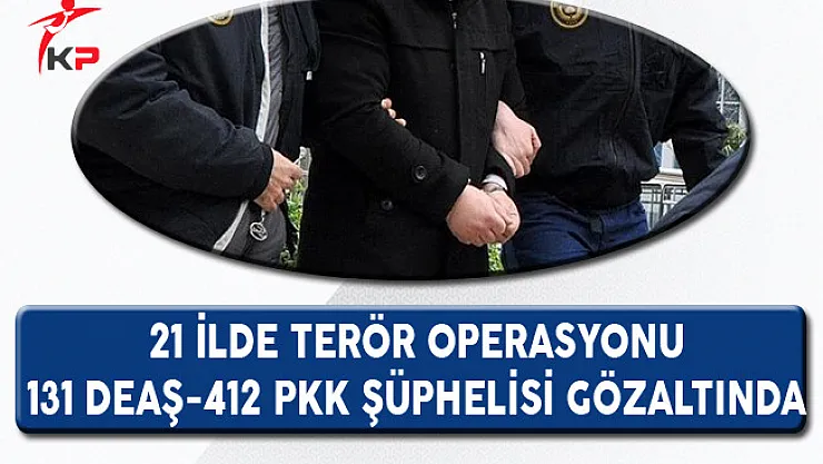 21 Şehirde Düzenlenen DEAŞ Operasyonu: 121 Gözaltı Var!!!