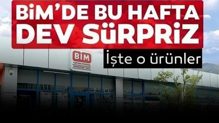 22 Haziran BİM aktüel ürünler tam not aldı! BİM haftanın fırsatları kaçmaz!