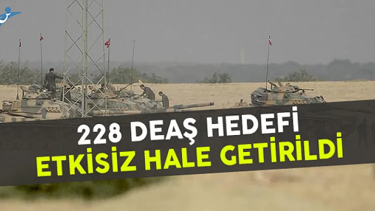 228 DEAŞ Hedefi Etkisiz Hale Getirildi