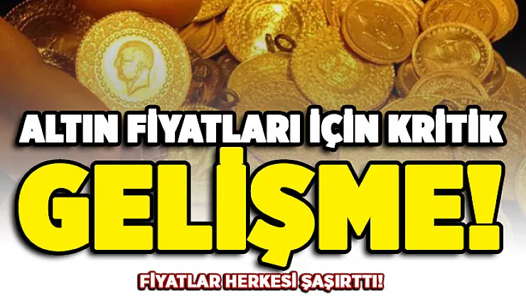 26 Ekim altın fiyatlarında kritik gelişme! İşte gram altın ve çeyrek altın fiyatları