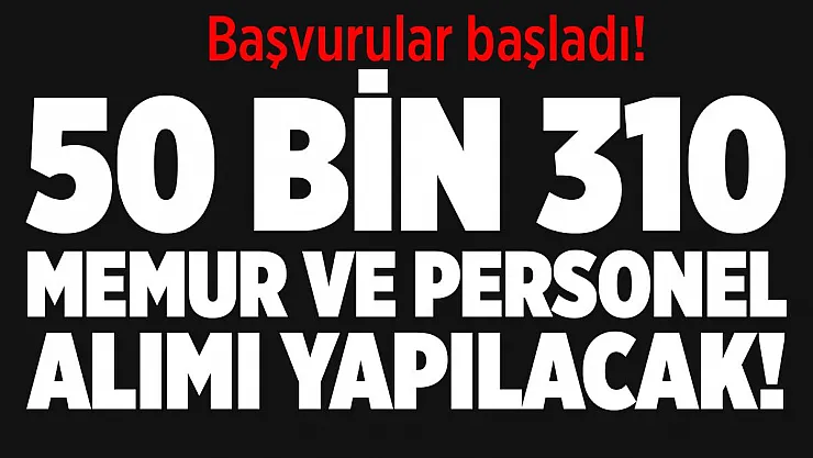 26 Şubat İŞKUR iş ilanları yayımlandı! Türkiye geneli 50 bin 310 memur ve personel alınacak!