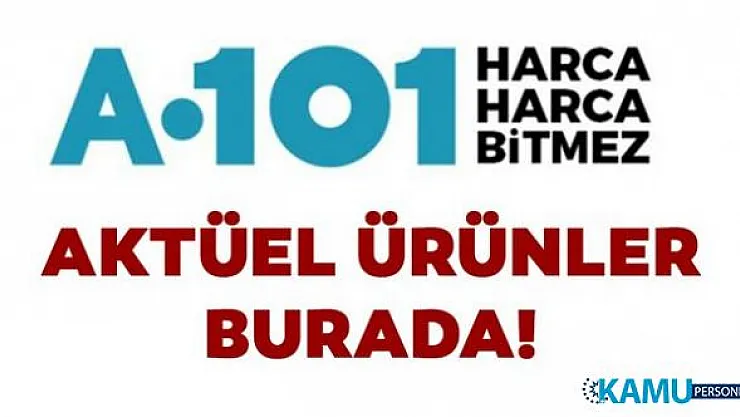 29 Ağustos-10 Eylül 2019 A101 Aktüel Ürünler Kataloğu
