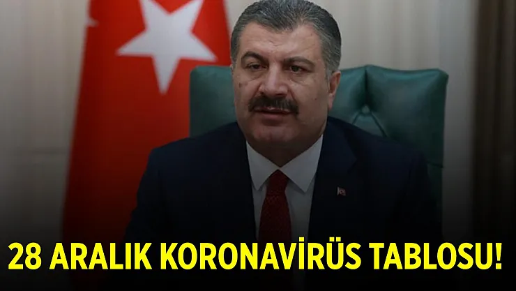 29 Aralık korona tablosu yayımlanıyor! Kaç kişi hayatını kaybetti, kaç yeni vaka tespit edildi?