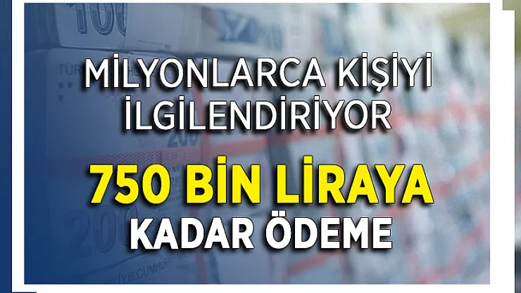 3 Büyükşehirde 750 Bin Lira Diğer İllerde 500 Bin Lira Veriliyor ! 12 Ay Ödeme Yok