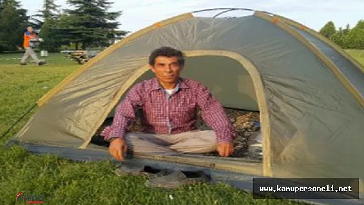 3 Gündür Çadırında Demokrasi Nöbeti Tutuyor