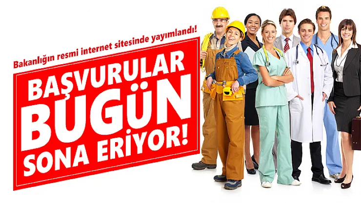 3 kamu kurumu kamu personel ve memur alımı yapacak! Başvurular bugün sona eriyor!