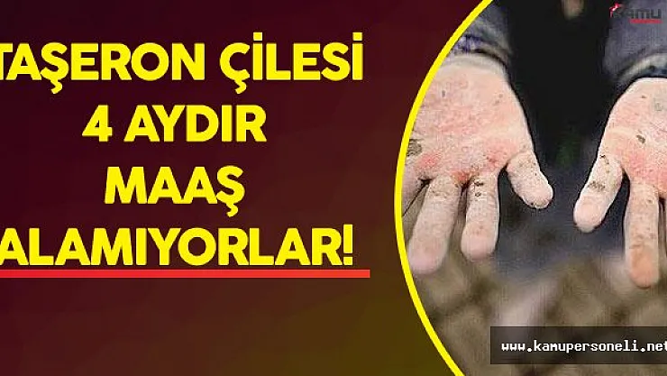 4 Aydır Maaş Alamayan Taşeron İşçilerden Tepki