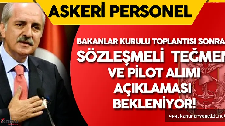 4. KHK Açıklaması ve TSK Personel Alımı Müjdesi Bekleniyor