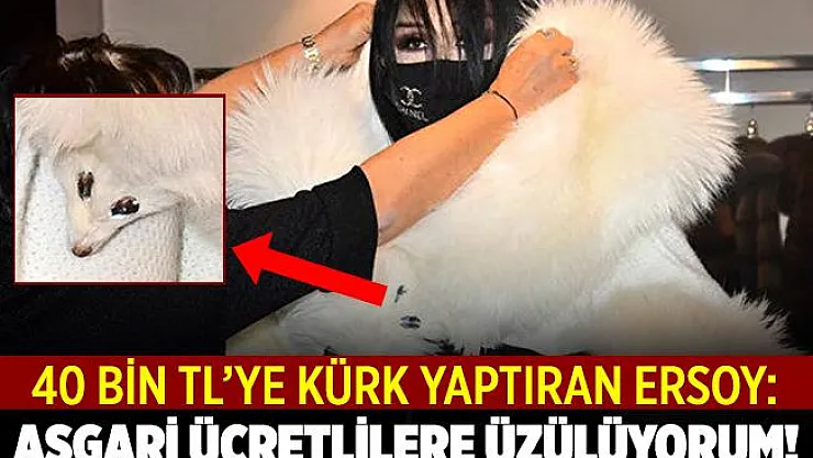 40 bin TL'ye kürk yaptıran Bülent Ersoy'dan tepki çeken sözler! Asgari ücretlilere üzülüyorum!