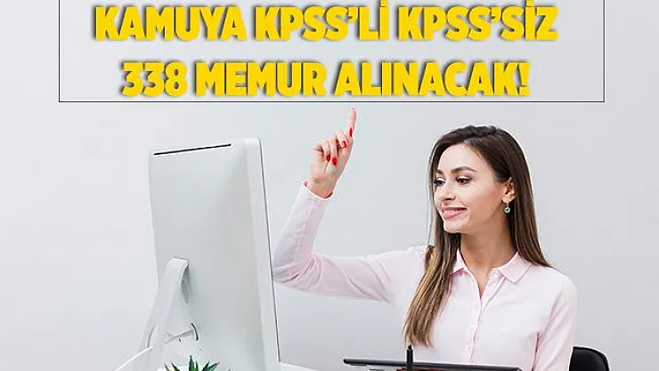 5 Ekim İŞKUR belediye KPSS'li KPSS'siz personel alım ilanları! Kamuya 338 memur alımı yapılacak!