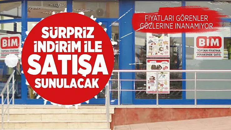 5 Ocak Bim aktüel ürünler büyük indirimle satışa sunulacak!