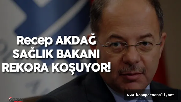 65. Hükumet Yeni Sağlık Bakanı Recep AKDAĞ Kimdir?