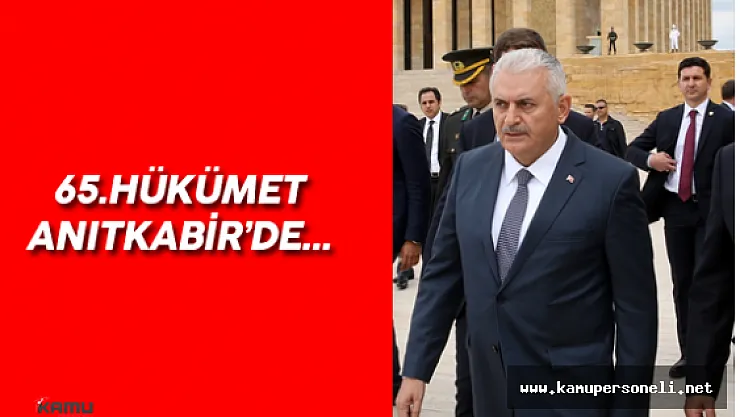 65. Hükümet'ten Anıtkabir'e Ziyareti