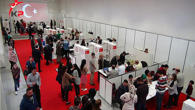 684 Bin Seçmen Yurt dışında Oy Kullandı