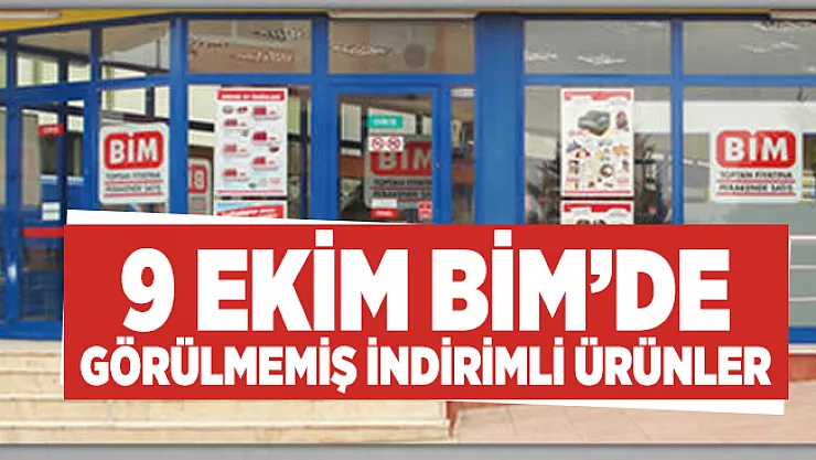 9 Ekim BİM Aktüel Ürünler Kataloğu! Bebekli aileler için indirimli ürünler geliyor