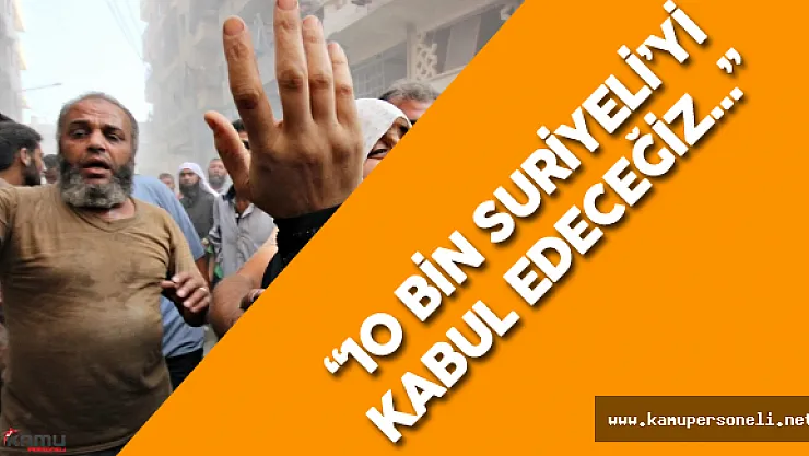 ABD 10 Bin Suriyeli'yi Kabul Edecek