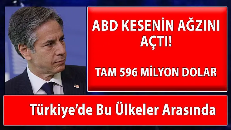 ABD Suriye krizi için Türkiye'ye para yardımı yapacak!