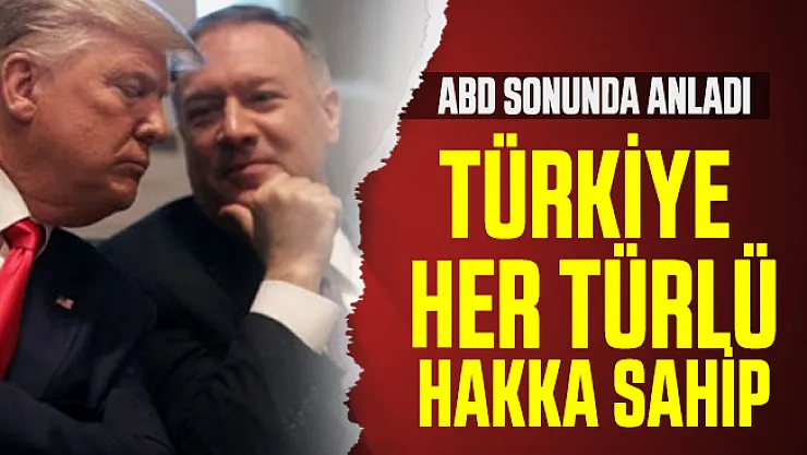 ABD'den son dakika Türkiye açıklaması: Türkiye kendisini savunmak için her türlü hakka sahip!
