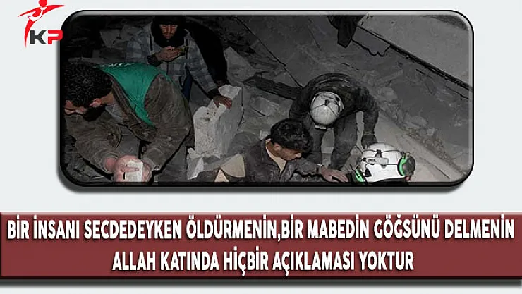 ABD'nin Cami Katliamına Türkiye'den Sert Tepki