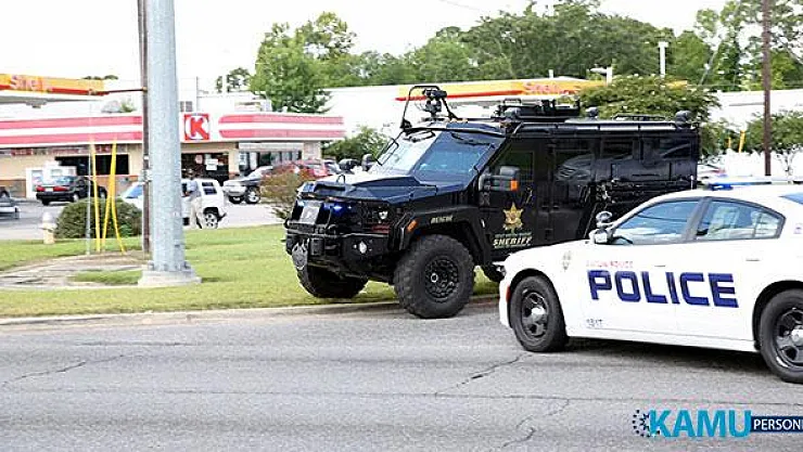 ABD'nin Louisiana Eyaletindeki Baton Rouge Kentinde Silahlı Saldırı! Yaralı Var