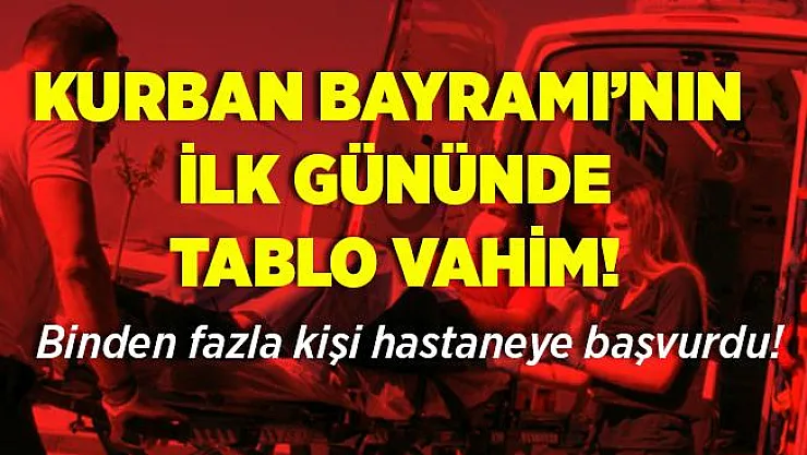Acemi kasaplar hastanelere koştu! İstanbul'da tablo çok vahim! Binden fazla..