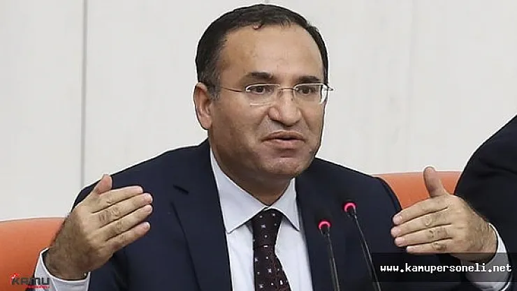 Adalet Bakanı Bozdağ Özlük Hakları Açıklaması Yaptı