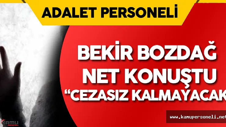 Adalet Bakanı Bozdağ'dan Çocuklara Yönelik Cinsel İstismar Cezaları Hakkında Açıklama