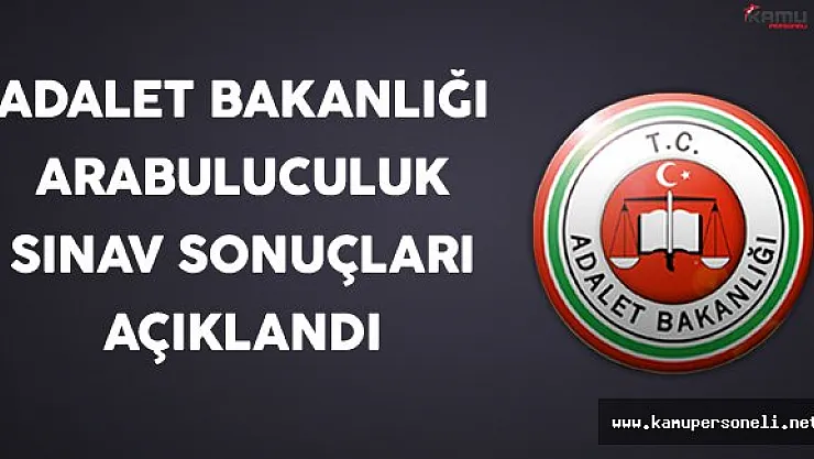 Adalet Bakanlığı Arabuluculuk Sınavı (2) Sonuçları Açıklandı !