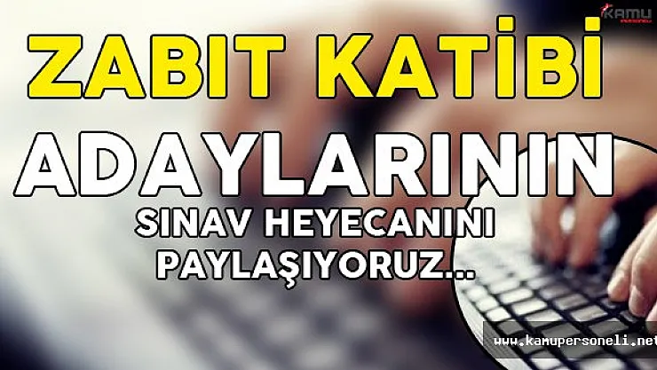Adalet Bakanlığı Zabıt Katipliği Alımı Sınavına Dair Aday Yorumları