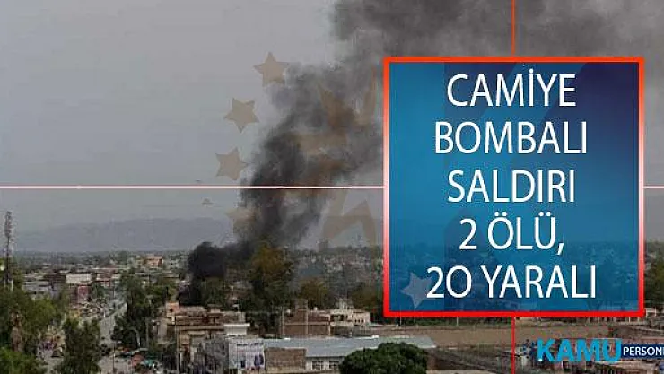 Afganistan Gazne'de Muhammediye Camisi'ne Bombalı Saldırı Düzenlendi! 2 Kişi Öldü, 20 Kişi Yaralandı