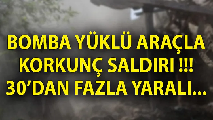 Afganistan'da Bomba Yüklü Araçla Saldırı!