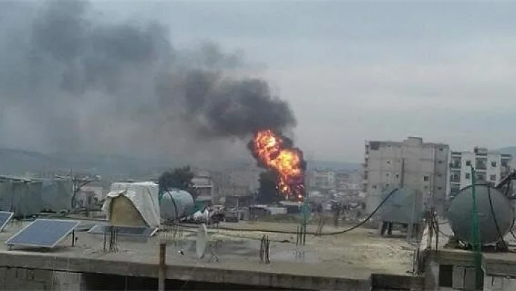 Afrin'de bombalı saldırı! Çok sayıda ölü ve yaralı var
